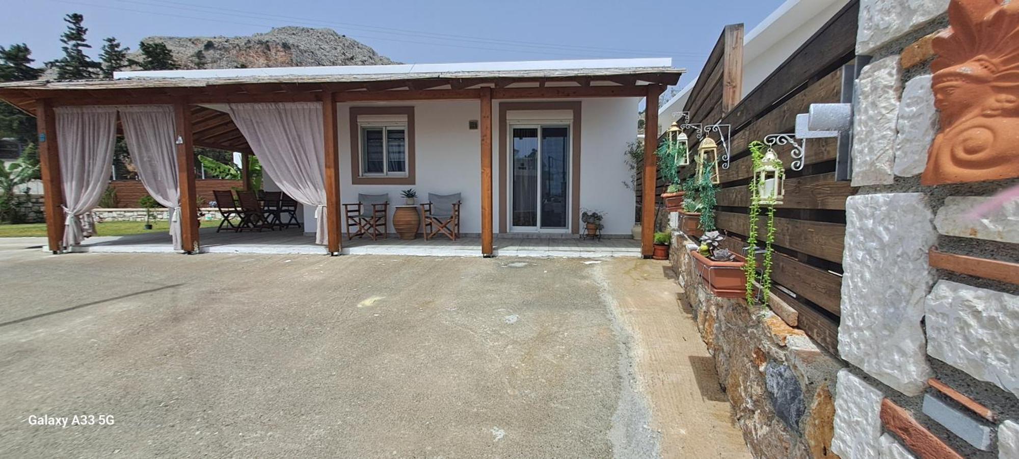 Searock Stegna Villa Арханґелос Екстер'єр фото